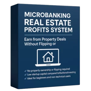 MicroBanking Real Estate Profits System™ — Earn from Property Deals Without Flipping or Wholesaling