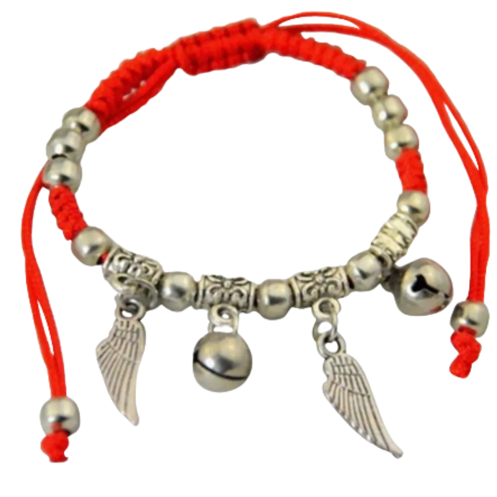 Red String Guardian Angel Wish Bracelet – Attract Abundance, Love & Protection